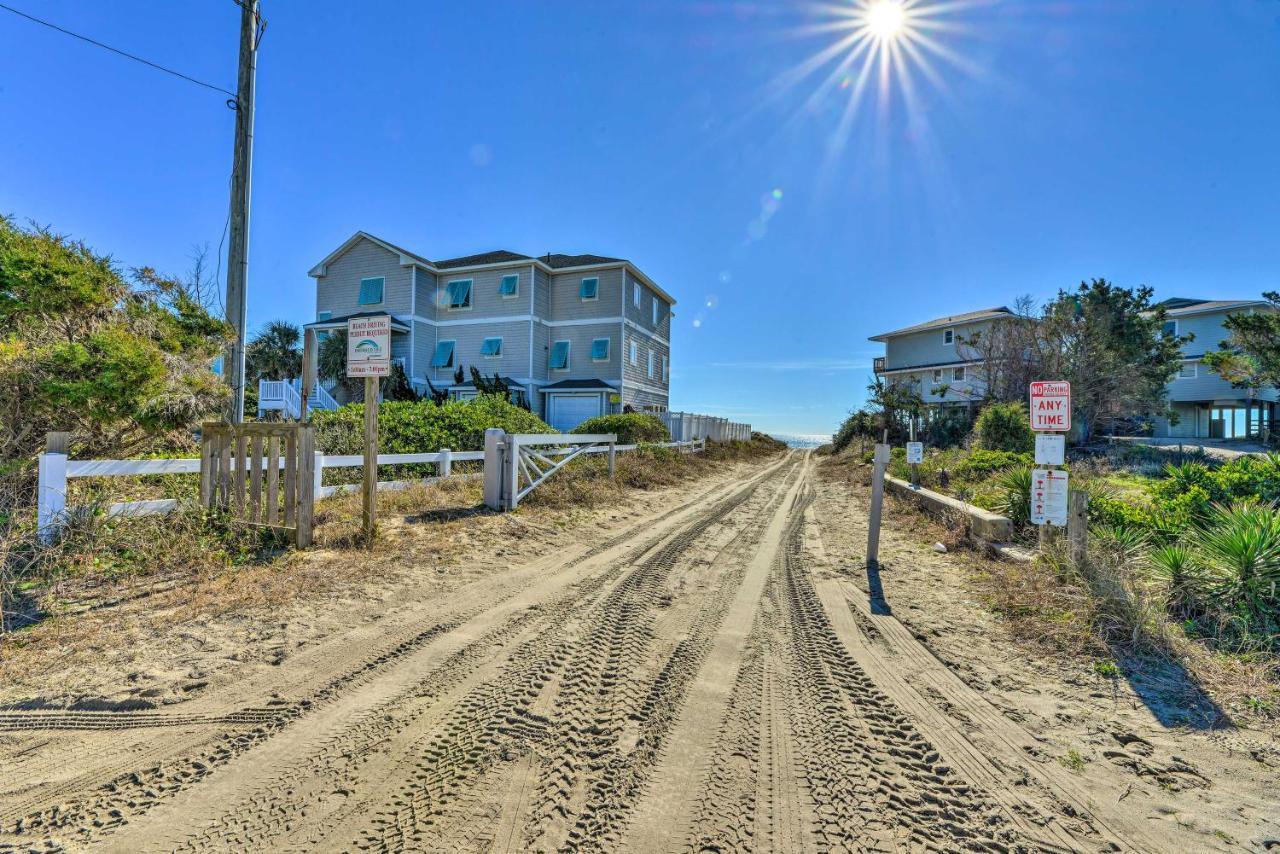 West Of The Moon Ocean Apt With Beach Access! Emerald Isle Exterior foto